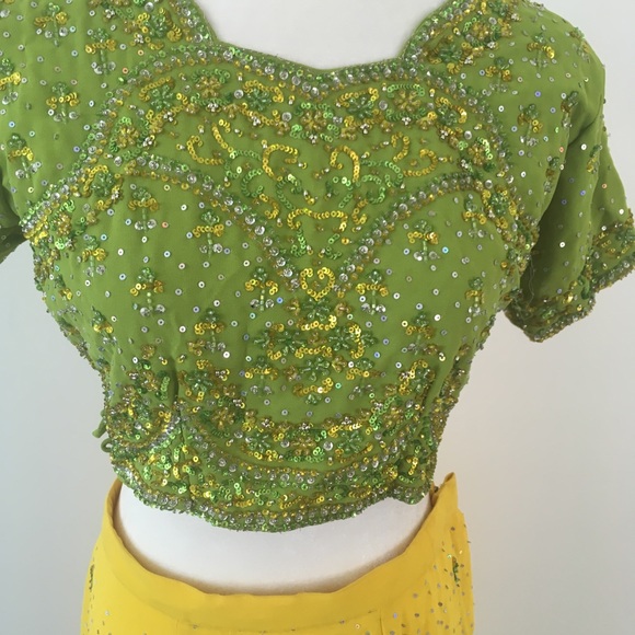 Lemon Lehenga - Picture 3 of 8